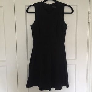 Theory little black A-line sleeveless dress sz0